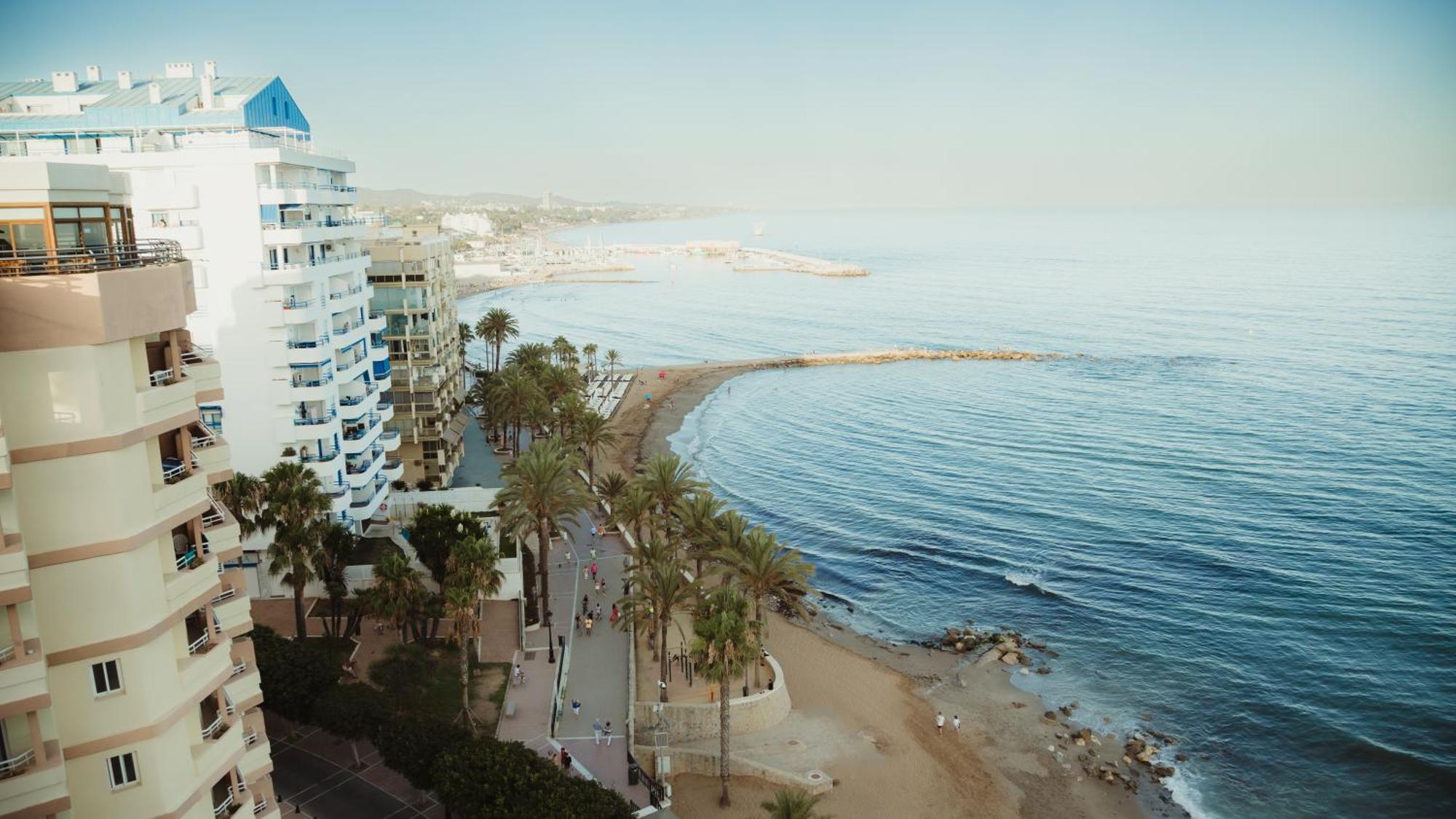 1ª Linea De Playa Marbell Center Daire Marbella Dış mekan fotoğraf
